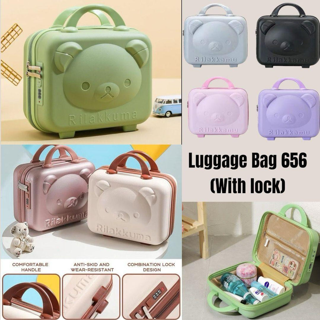 Portable Hard Shell Cosmetic Travel Case