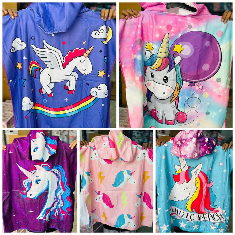 Hooded Micro-Fiber Bath Towels