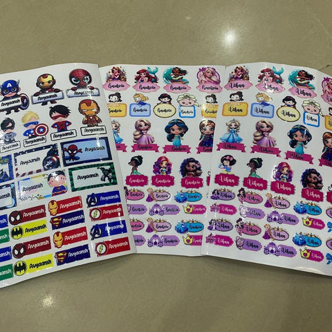 Name Labels for Cloths & More