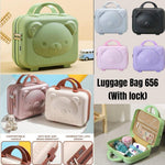 Portable Hard Shell Cosmetic Travel Case